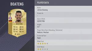 90 player moments boateng player review! Fifa 18 Player Ratings The Complete List Of The Top 100 Stars Goal Com