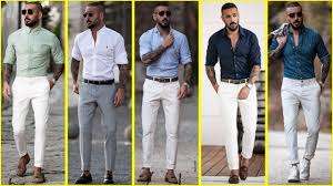 Blue stripe shirt with navy slim chinos for men formal in 2019. Latest Men S Formal Shirt Pant Fashion 2020 Men S Formal Dressing Styl Formal Shirts For Men Fashion Models Men Latest African Men Fashion