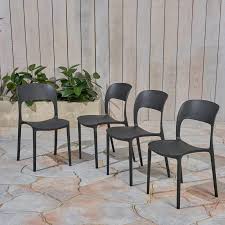 Doerr Stacking Patio Dining Chair In 2020 Outdoor Dining Chairs Dining Chairs Patio Dining