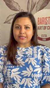 Good things happen over Coffee, BARISTA By Reshmi