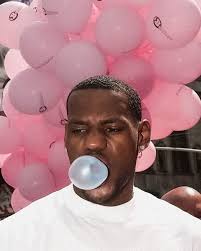 LeBron James Gets Bubblicious Gum Deal (2004) As part of the unveiling,  James and Bubblicious held a charity bubble-blowing contest in New York's  Times Square. The campaign portrays James' career and achievements