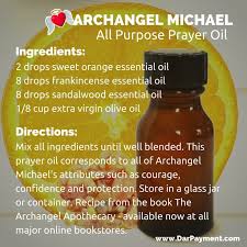 Archangel Michael All Purpose Prayer Oil Essential Oils Archangel Michael Essential Oil Recipes Oil Recipes Diffuser Recipes