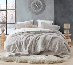 Best thick comforters buying guide. Neutral Color Queen Xl Bedding Decor Chunky Bunny Coma Inducer Stone Taupe Ultra Plush Queen Extra Large Comforter