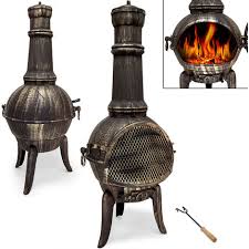 Camp chef cast iron is made to meet the highest standards of quality for fit and finish. Firepits Chimeneas Large Cast Iron Chimenea Chiminea Chimnea Garden Patio Heater Steel Fire Pit New Garden Patio Tallergrafico Com Uy