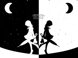 Black And White Anime Wallpapers Top Free Black And White Anime Backgrounds Wallpaperaccess