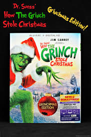 Jim carrey overacts the part of the grinch to perfection. Dr Seuss How The Grinch Stole Christmas Grinchmas Edition Bullock S Buzz