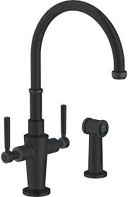 Find deals on products in bath fixtures on amazon. Franke Ffs5220 Single Hole Kitchen Faucet And Sidespray With Dual Function Spray 360 Swivel Spout And Durable Brass Matte Black