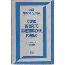 Natureza e bases da ap. Usado Curso De Direito Constitucional Positivo Jose Afonso Da Silva 13Âª Ed Nas Americanas