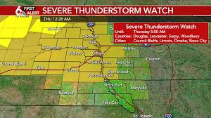 Any thunderstorm will be capable. First Alert Severe Thunderstorm Watch In Effect Until 5am