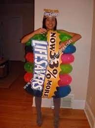 Coolest Homemade Lifesavers Halloween Costume Candy Halloween Costumes Homemade Halloween Costumes Halloween Costumes