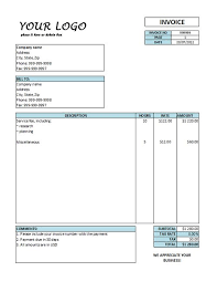 Hourly Invoice Template Hourly Rate Invoice Templates Free Invoice Template Word Invoice Template Invoice Layout