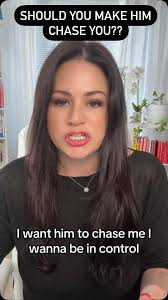 Should you make him chase you? Have you followed this type of advice? Tell  me about your experience in the comments!