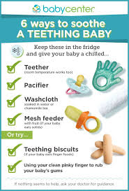 Helpful Remedies For Your Teething Baby Via Babycenter Baby Teeth Baby Teething Remedies Baby Remedies