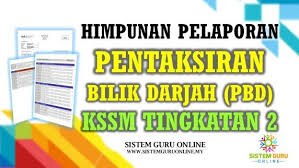 Himpunan Templat Pelaporan Pentaksiran Bilik Darjah Pbd Tingkatan 2 Education Guru