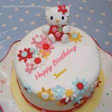 Hello Kitty Birthday Cake For Sonu Hello Kitty Birthday Cake Hello Kitty Cake Cat Cake Happy birthday cake happy birthday flowers have a good day, a thousand times in your life, and we wish you a happy birthday every time. hello kitty birthday cake for sonu