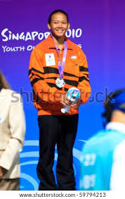 In 2012, pandelela first caught the world's attention when she won bronze in the 10m platform diving event at the london olympics, making her the first female malaysian athlete to win an olympic medal. Singapore Aug 23 Pandelela Pamg On The Podium After Receiving The Silver Medal On Aug 23 2010 In Singapore Inaugural Youth Olympic Games Aug 14 26 2010 3m Springboard Stock Images Page Everypixel