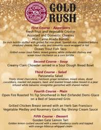 Gold rush chicken « back to milwaukee, wi. Cork Cuisine San Francisco Gold Rush Owensboro Parent Magazine