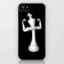 Black And White Mobile Games Buy The White King Iphone Case By Grandeduc Chess King Game Black Piece Chess Piece Male Man Masculi Samsung Galaxy Gift Iphone Cases Cool Phone Cases