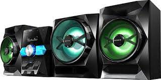 Best Buy Sony 1800w Wireless Bookshelf Stereo System Black Lbtgpx555 Wireless Music System Music System Stereo System