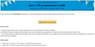 Amazon gift card promotional credit. Amazon Prime Day 2020 Picks Elle Blogs