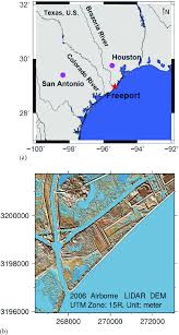 Map Of Freeport Texas