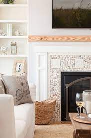 Coastal Fireplace Design Fabulous Idea For A Beach House Home Fireplace Beach Fireplace Coastal Living Rooms