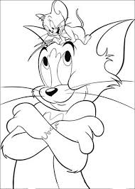 Tom and jerry first premiered in 1940, featuring a cat named tom chasing a mouse named jerry through their home, the streets, and around the world! Tom And Jerry Coloring Pages 85