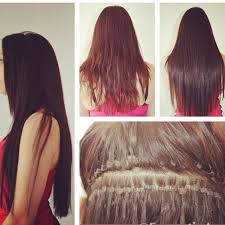 Before And After Microbead Hair Extensions Hair Extension Pieces Quality Human Hair Extensions Hair Extensions