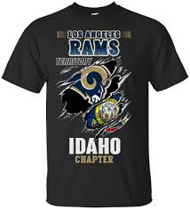 Los Angeles Rams Territory Idaho Chapter G200 Gildan Ultra Cotton T Shirt