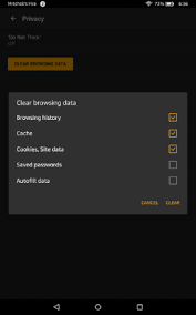 Kindle Fire Clear Browser Cache History Or Cookies Technipages