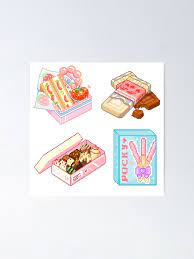 The belgan aesthetic font is perfect for various projects like logos & branding, invitations, stationery, wedding designs, social media posts, advertisements, printed … Kawaii Pixel Food Cute Aesthetic Sticker Set Poster By Aesthetics4you Redbubble