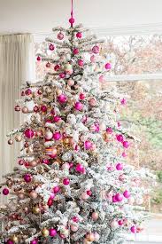 Our Pink Christmas Tree Pink Christmas Decorations Beautiful Christmas Trees Pink Christmas