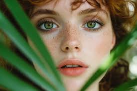 Mise en valeur des yeux hazel grâce au maquillage et sa garde-robe