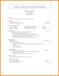 College Student Resume No Work Experience College Student Resume No Work Experience Student Resume Template Job Resume Examples Resume Examples