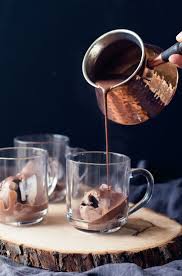 Southern Dessert Recipes Valentine Day Dessert Recipes Dairy Free Desserts Recipes These Hot C Hot Chocolate Ice Cream Ice Cream Floats Chocolate Ice Cream