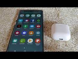 How To Pair Airpods 2 With Samsung Galaxy Note 10 Plus Youtube Galaxy Note 10 Samsung Galaxy Note Galaxy Note