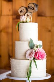 Rustic Mr Mrs Wooden Cake Topper White Wedding Cake Pink Florals M Magee Photography Wedding Cake Toppers Cool Wedding Cakes White Wedding Cakes