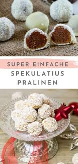 Spekulatius Pralinen Rezept Weihnachtsrezepte Lebensmittel Essen Spekulatius