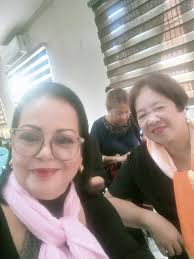 Leading the opening prayer during our Senior Citizen meeting and assembly