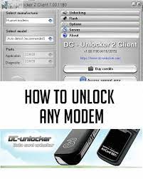 Hope you are done with downloading of the software, now follow these steps to unlock your modem: How To Unlock Any Modem Using Dc Unlocker Updated For 2020