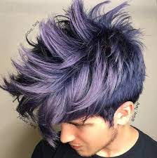 Guy Tang On Instagram My Boy Joeygraceffa Got The Metallicobsession Using Kenraprofessional 7sm 3inch Blue Boo Hair Styles Men Hair Color Mens Hair Colour