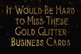 Sparkle business cards produced with duplex. If You Ever Need Gold Glitter Business Cards You Can Customize Zazzle Design Roundup Printed Muserie
