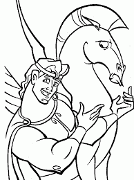 Hercules Coloring Page Horse Coloring Pages Monster Coloring Pages Coloring Pictures