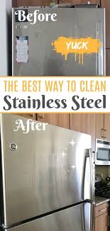 How To Clean Stainless Steel Appliances In 5 Minutes Flat Cleaning Stainless Steel Appliances Stainless Steel Cleaning Cleaning Stainless Steel Fridge