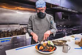 Located in chicago, il, fulton market kitchen is a restaurant wedding venue with an artsy style permeating its entire build. Chicago Chef Jonathan Harootunian Takes Over At Fulton Market Kitchen Eater Chicago