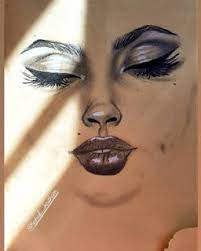 رسم بالفحم رسومات بالفحم الرسم بالفحم رسم فحم طريقة الرسم بالفحم كيفية الرسم بالفحم halloween face makeup face makeup halloween face