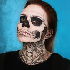 New Video On My Channel Habe Euch Dieses Mal Zum Spooktober Tate Langdon Aus Americanhor Halloween Makeup Scary Halloween Makeup Tutorial Holloween Makeup