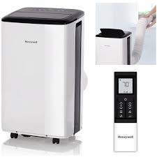 All models have important features that improve performance, offer convenience and the two hoses pull in outside air to cool the compressor and refrigerant. Honeywell 10 000 Btu Portable Air Conditioner With Dehumidifier Fan 20113190 Hsn