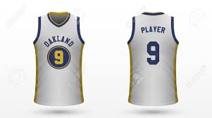 Shop golden state warriors jerseys in official swingman and warriors city edition styles at get the nike golden state warriors jerseys in nba fastbreak, throwback, authentic, swingman and many. Realistic Sport Shirt Golden State Warriors Jersey Template Royalty Free Cliparts Vectors And Stock Illustration Image 125226997