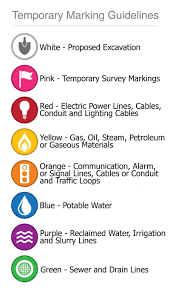 Apwa Uniform Color Code Subterra Utility Locating